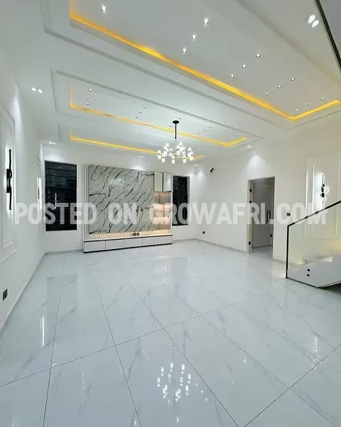 Modern and tastefully built 4 bedroom  semi detached duplex with BQ 