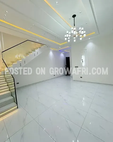 Modern and tastefully built 4 bedroom  semi detached duplex with BQ 