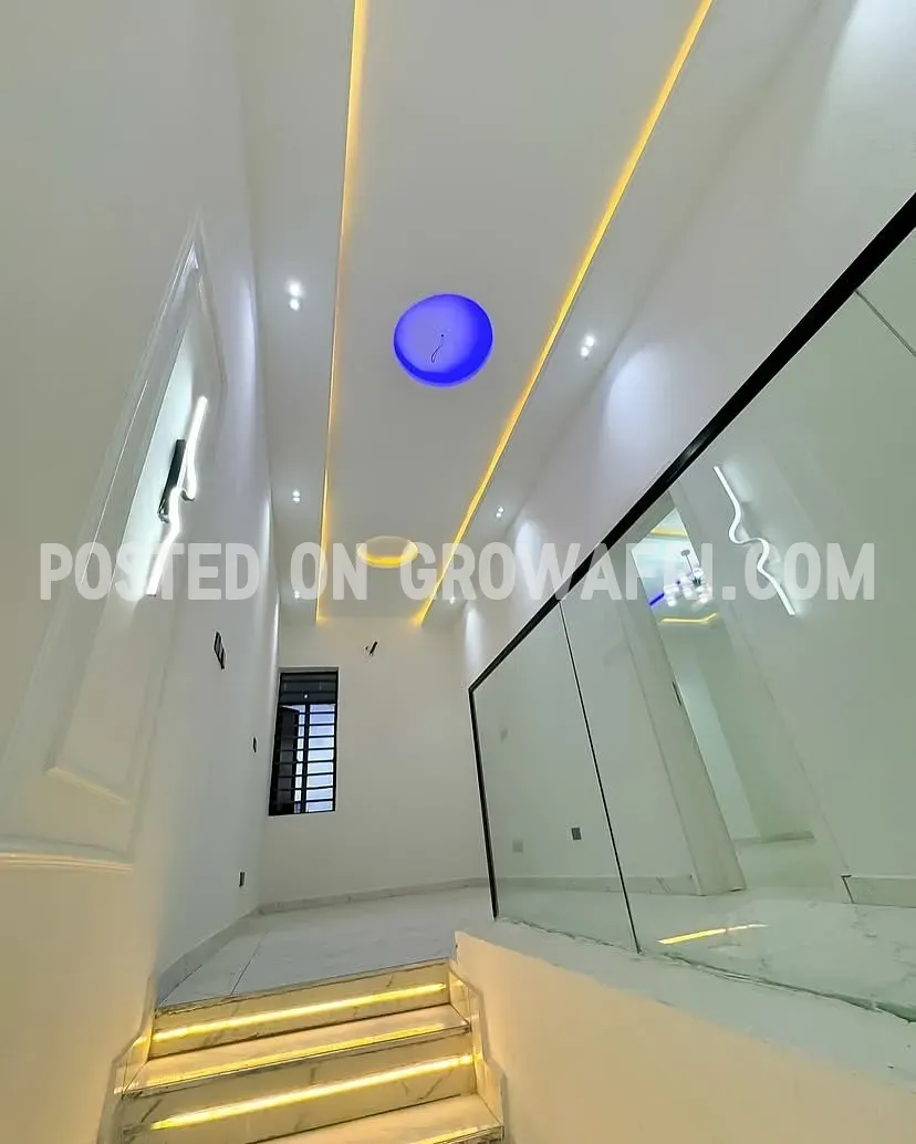 Modern and tastefully built 4 bedroom  semi detached duplex with BQ 