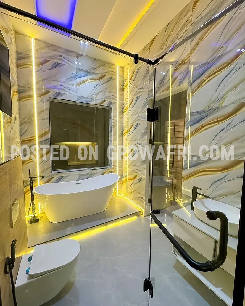 Modern and tastefully built 4 bedroom  semi detached duplex with BQ 