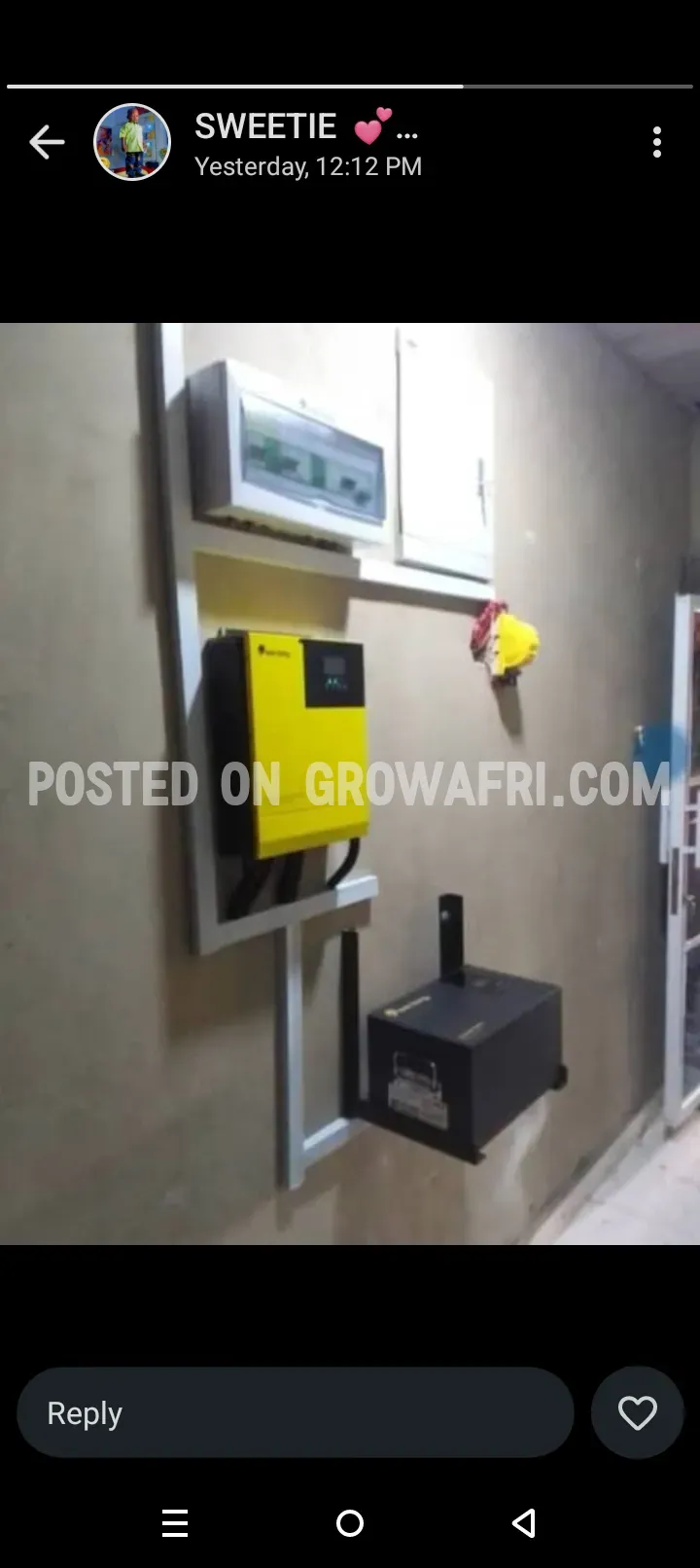 Sun king solar system and inverter 