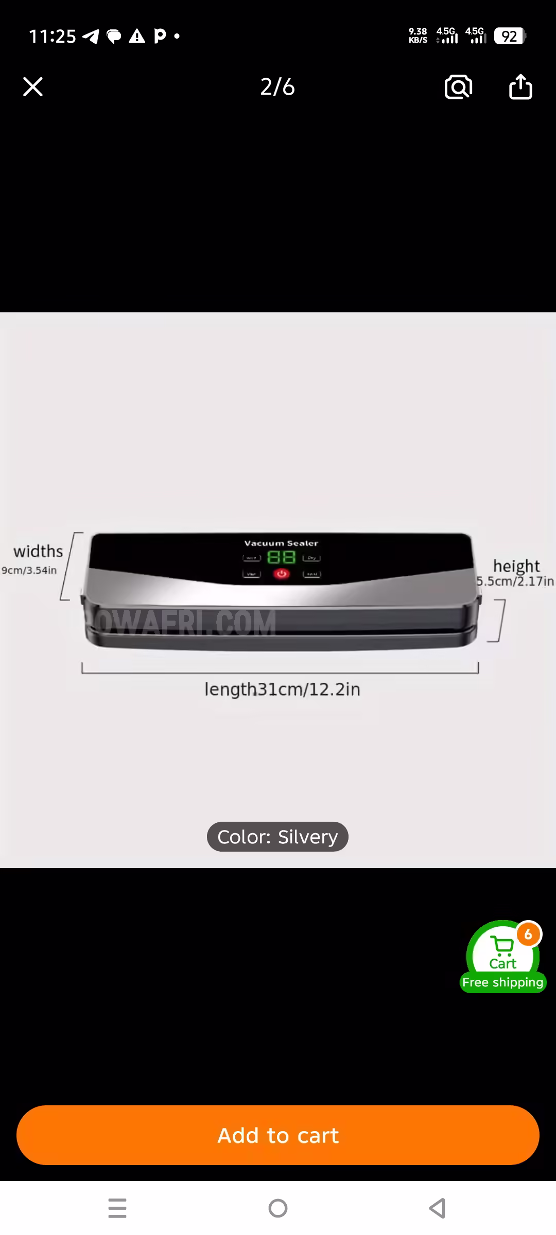 USB rechargeable Vacuum Sealer 