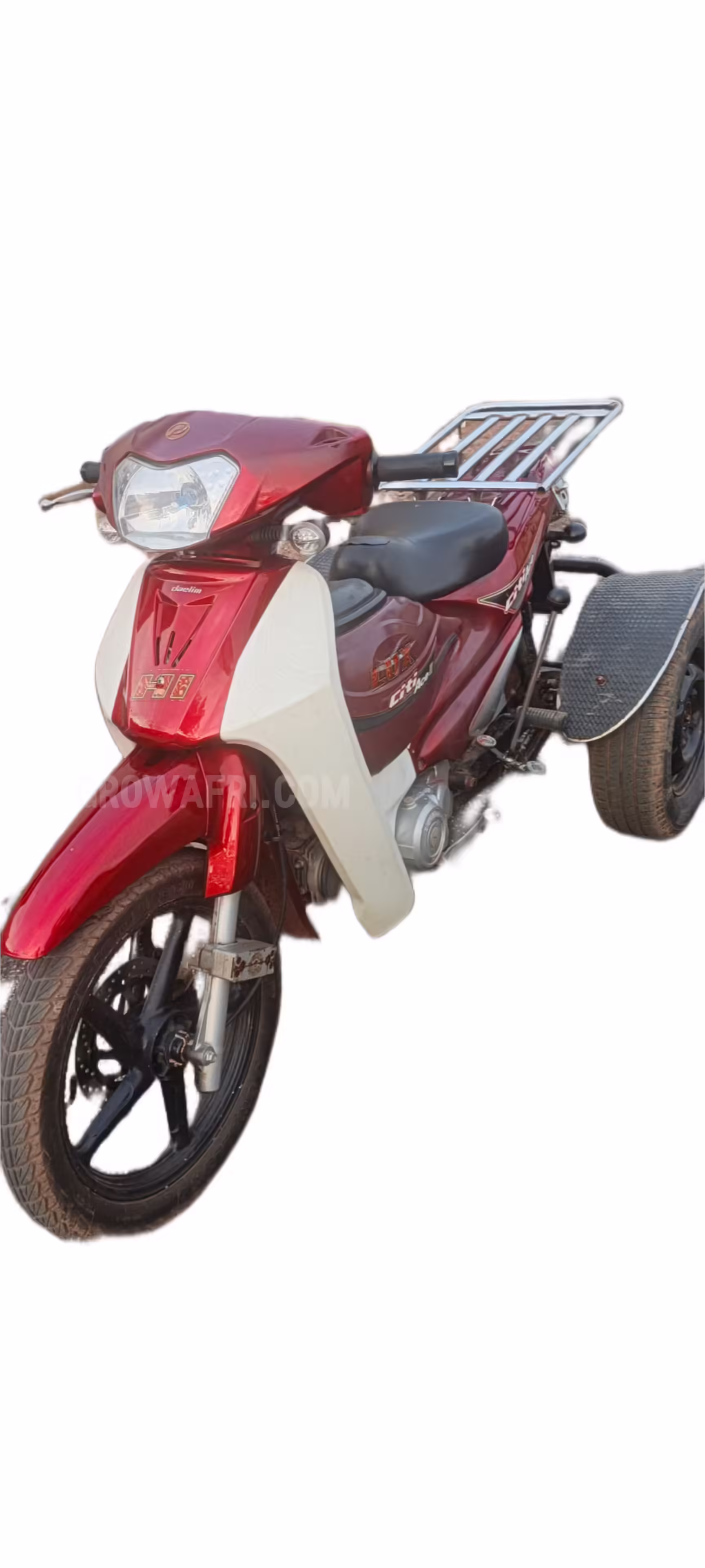 Lux Citi Ace II Tricycle Motorcycle (Modified for Extra Stability)