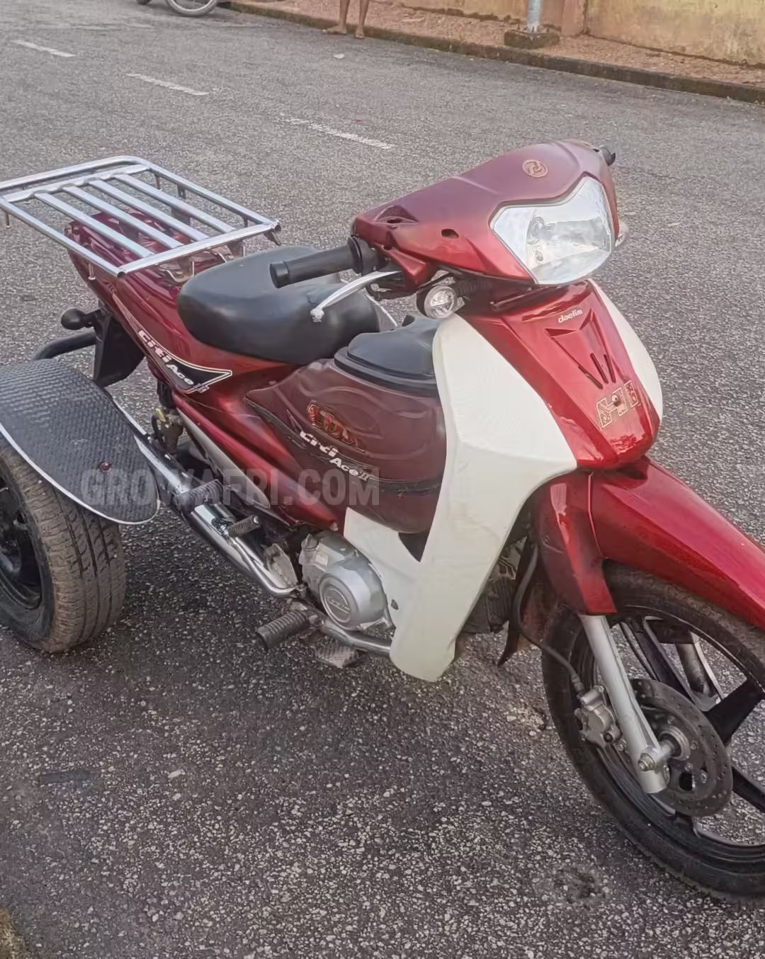 Lux Citi Ace II Tricycle Motorcycle (Modified for Extra Stability)