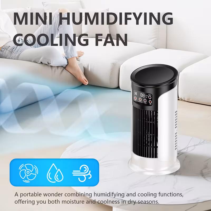 Portable Air Conditioner with Adjustable Speed Fan