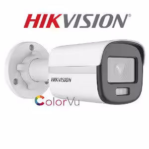 Hikvision DS-2CE10DF0T-F\ECO 2MP ColorVu Full Time 24/7 Color Bullet Camera