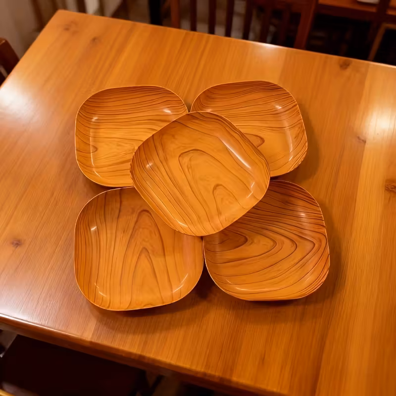 Wood dish