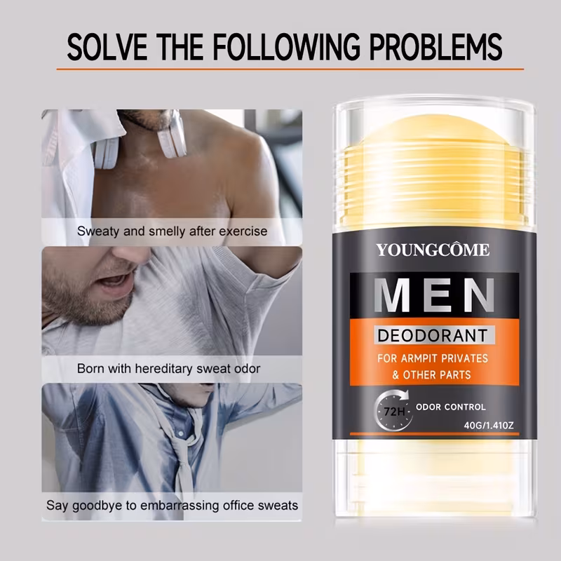 Men odor control 