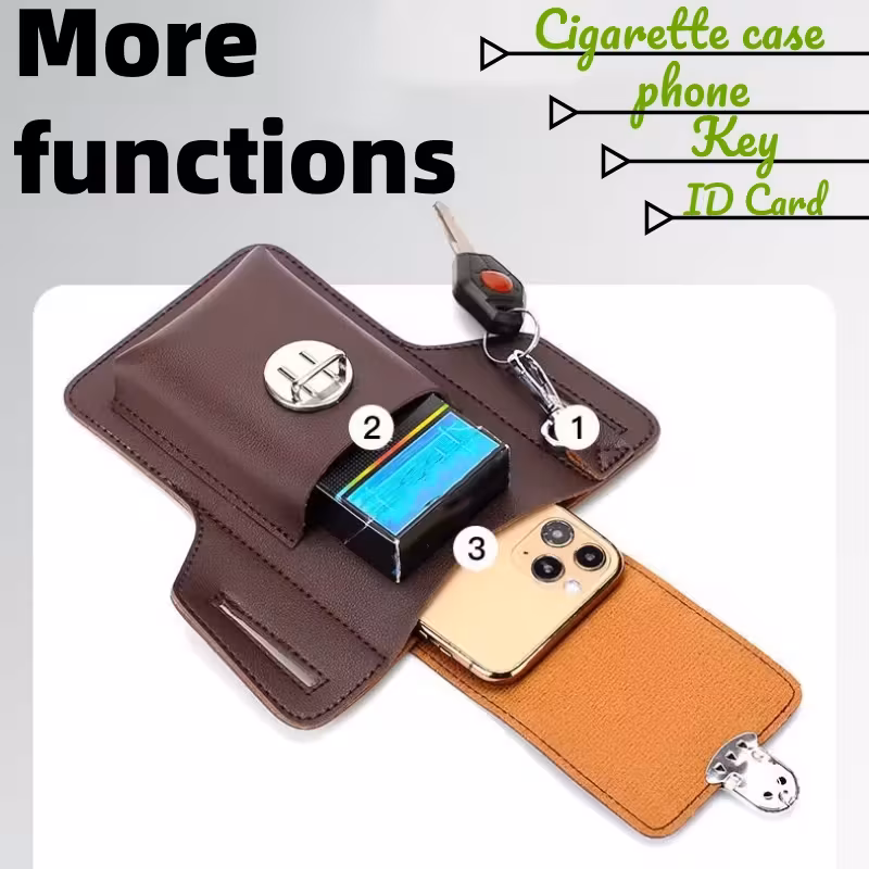 Men's Stylish Fanny Pack with Multiple Compartments