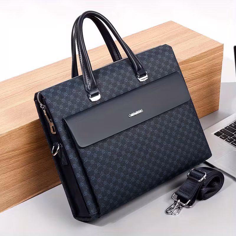 Anti-Theft Laptop Bag for Men with Password Lock