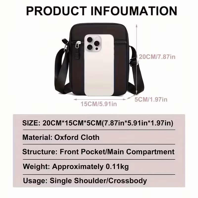 Bat and Sling Bag Set, Unisex Trendy Outfit