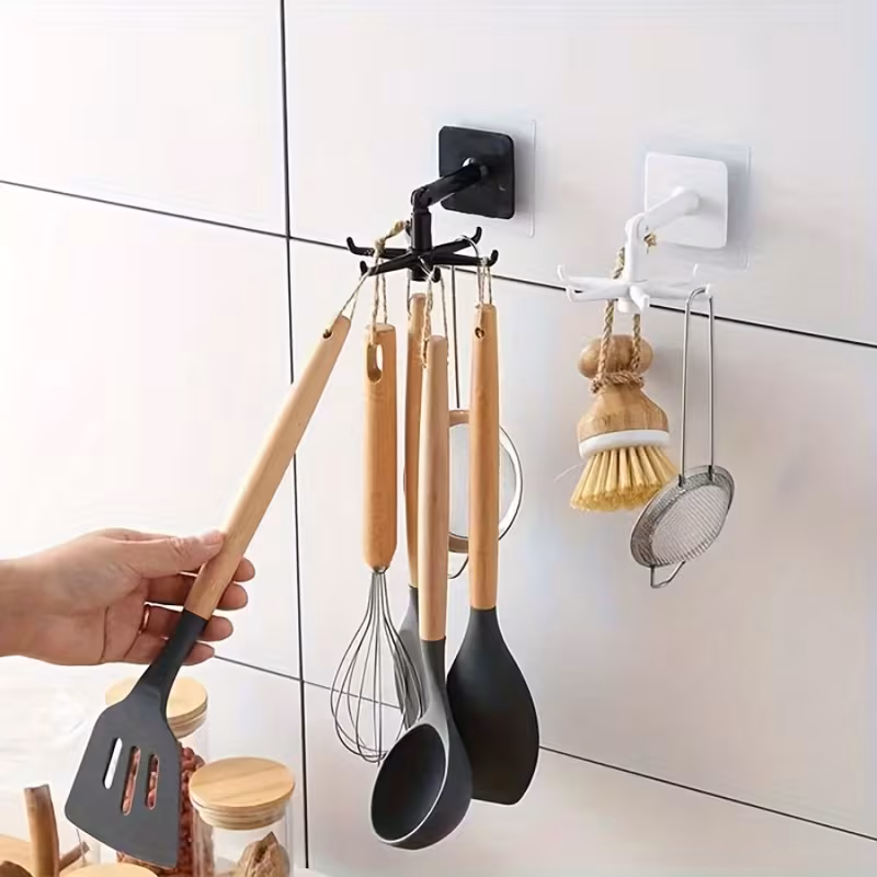 Pot utensils rack 