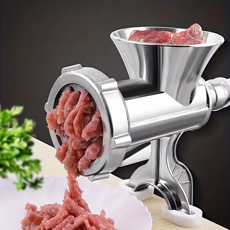 Manual Meat Grinder with Table Clamp 