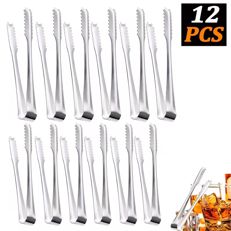 Stainless Steel ice tongs