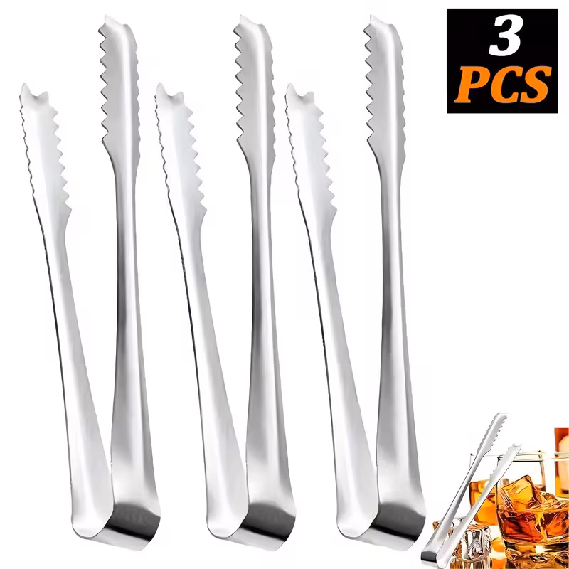 Stainless Steel ice tongs