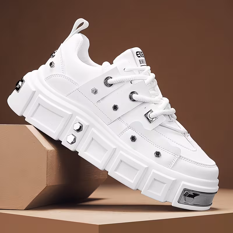 ZQBOBING Men's Chunky Platform Sneakers