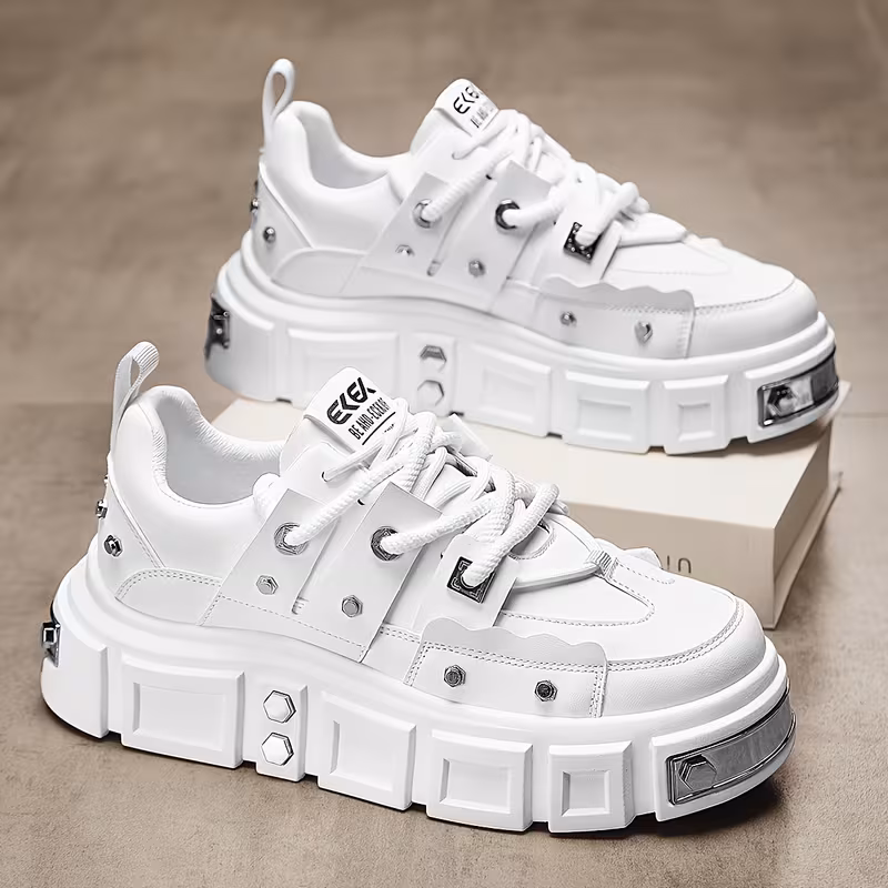 ZQBOBING Men's Chunky Platform Sneakers