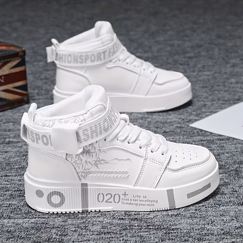 Men's High-Top Fashion Sneakers