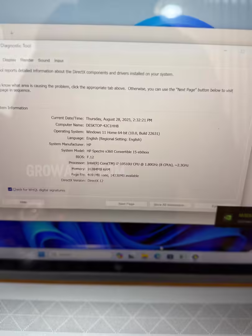 HP Spectre 15 X360  eb0xxx