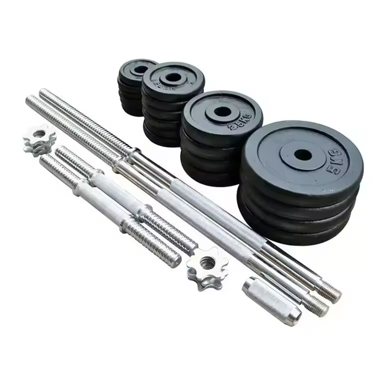  High Quality Customizable Chrome Adjustable Weight Dumbbell