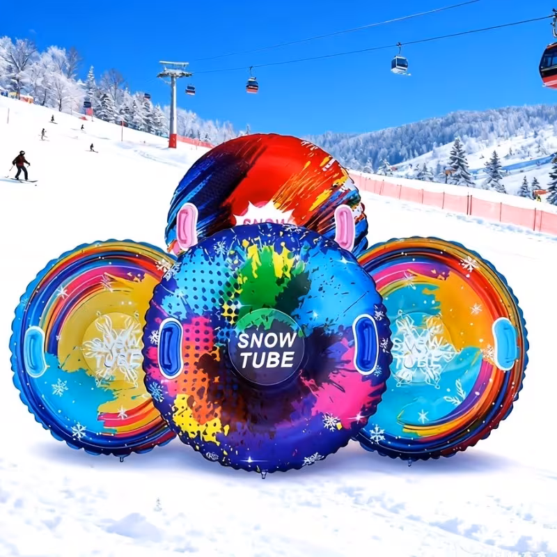 1 Heavy-Duty Splash-Proof Inflatable Ski Board