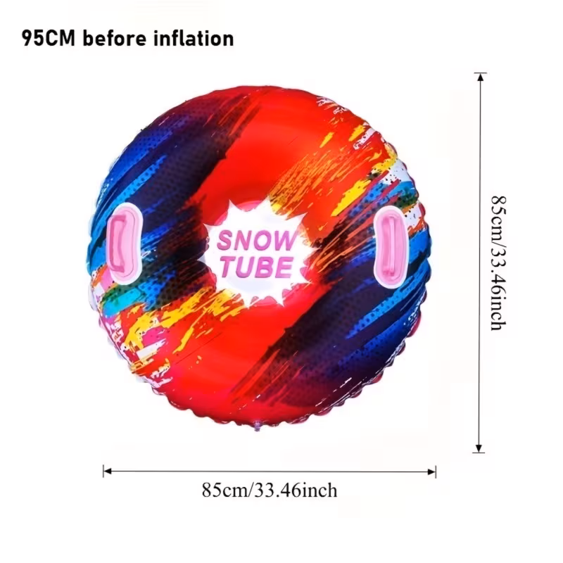 1 Heavy-Duty Splash-Proof Inflatable Ski Board