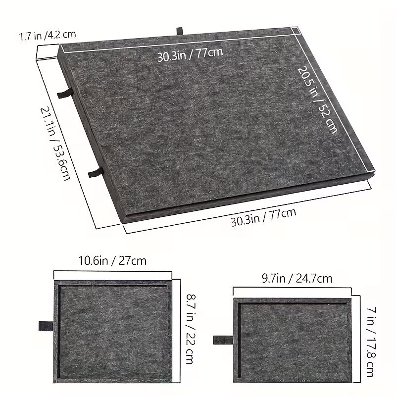 Multi-Functional Rotating Puzzle Table with 6 Lidded Drawers + Tiltable Puzzle Board, 2-in-1 Stand Design 