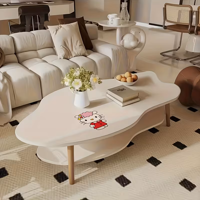 Sanrio Cloud-Shaped Coffee Table