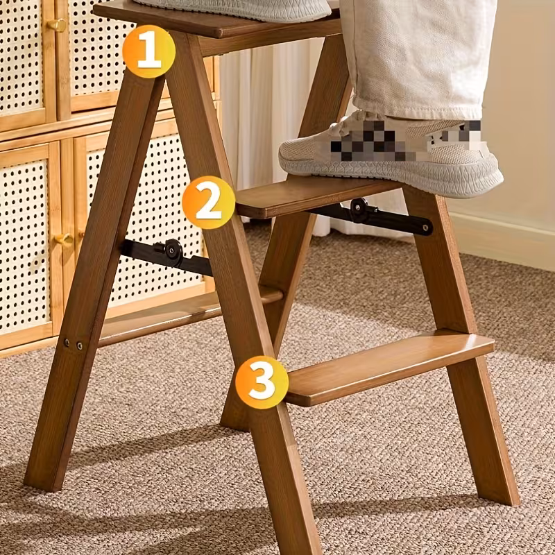 Multi-Functional Folding Stool