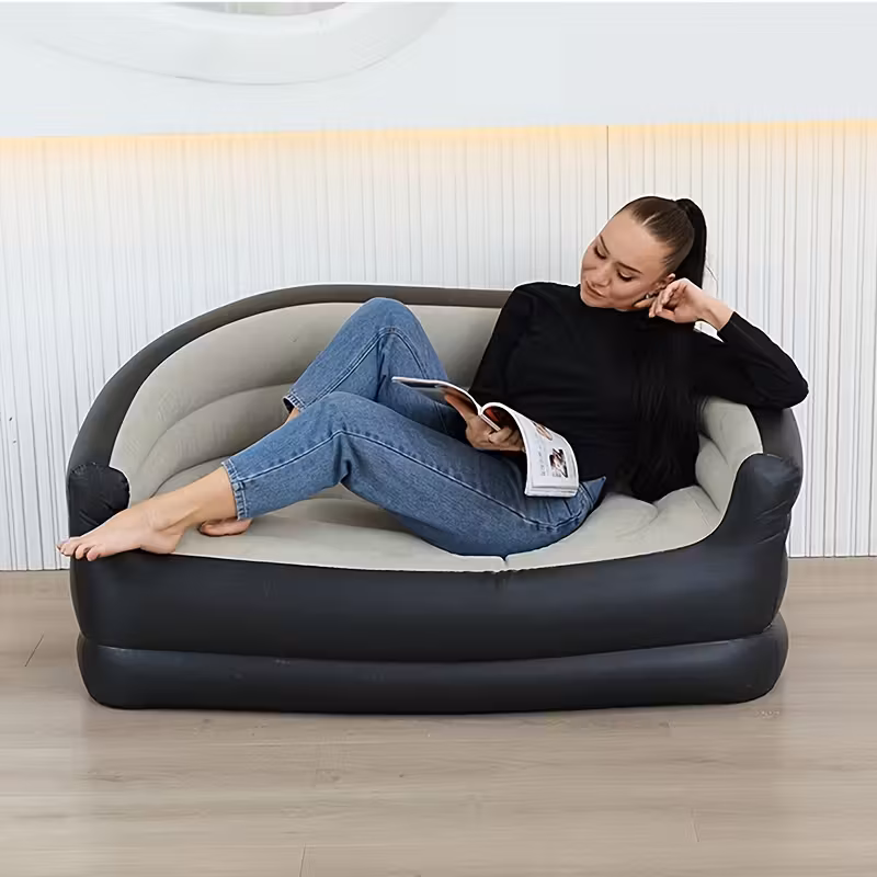 Contemporary Inflatable Chaise Lounge Chair