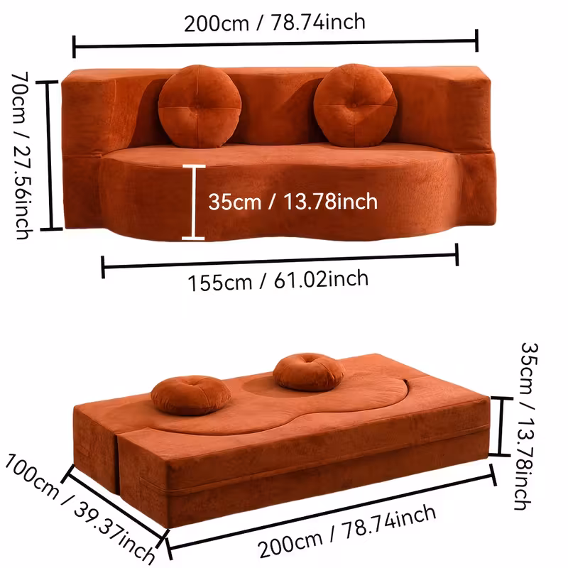 Compressible Sofa Bed